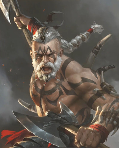 Barbare Berserker DnD 2024